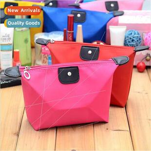 Waterprocosmetic bag dumpling bag female thickened multifunc