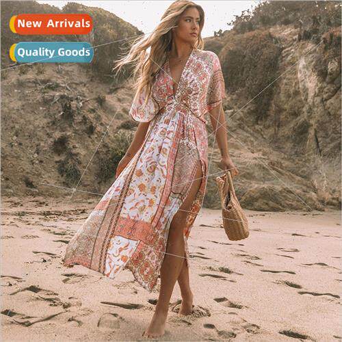 Europe bikini beach smock women summer long cardigan sunscre