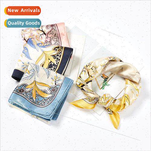 China silk silk small square scarf women mulberry silk small