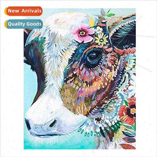 Diamond painting simple handmade thread embroidery full embr