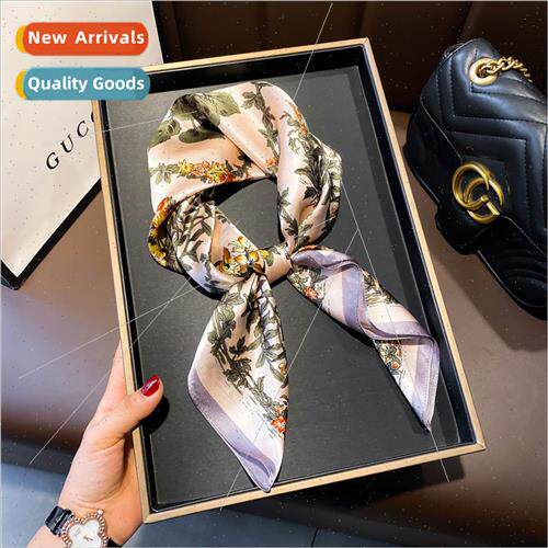 Korea  summer thin mulberry silk silk scarf thin fall winter