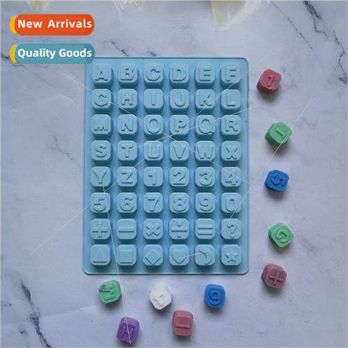 licone keyboard alphanumeric chocolate DIY cake Ice cube coo