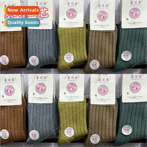 Spring Autumn new children socks mid-calf socks girls studen