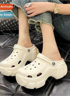 ttle red book new hole shoes female summer DIY hole shoes wh