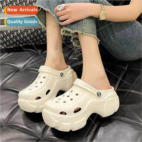 ttle red book new hole shoes female summer DIY hole shoes wh
