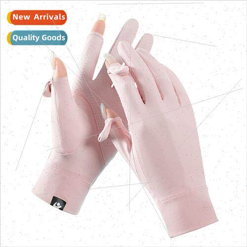 Sunscreen gloves female summer cycling electric car driving