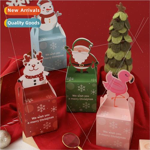 Christmas apple box creative cartoon animal peace fru packag图片