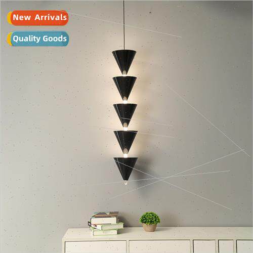 -modern minimalist bedside chandelier Scandinavian designer