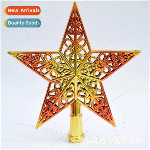 Christmas Day Star Christmas Tree Top Star Hollow Out Five S