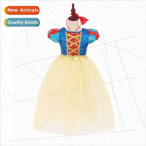 2020 girls summer new seven dwarfs Snow Whe play clothes cos