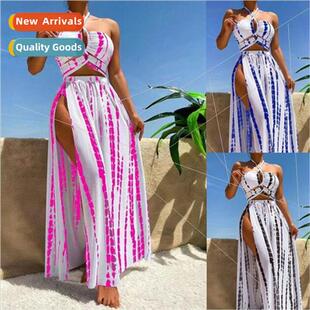 bikini swimsu sunscreen new sar sexy Europe strap 2024 cross