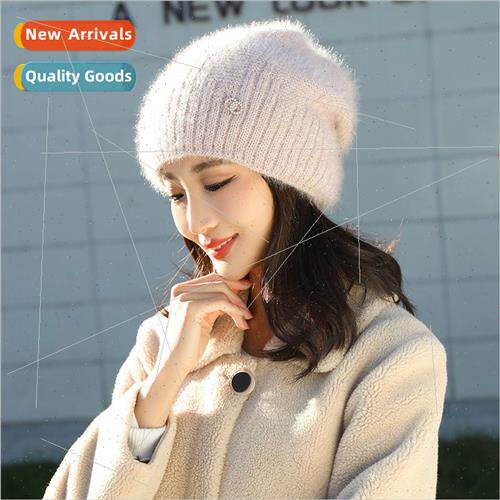 new squirrel velvet warm wool cap fall winter knting wh big