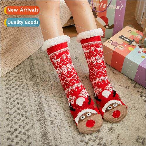 Europe Christmas socks fall and winter new home floor socks
