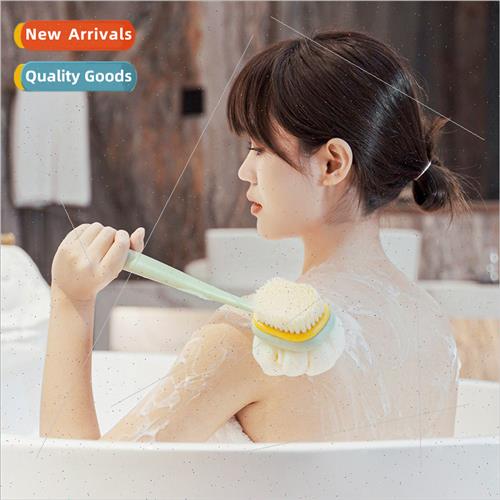 Bath BrushLong HandleHigh-Value Shower BrushSoft BrushBack W