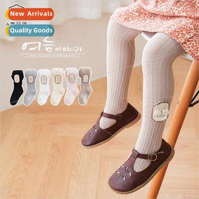 2023 spring new childrens pantyhose girls bottoming pants a