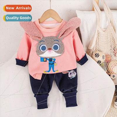 2023 new girls winter thickened leisure su cute cartoon chil