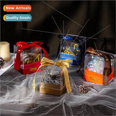 acrylic transparent box companion gift box return gift squar