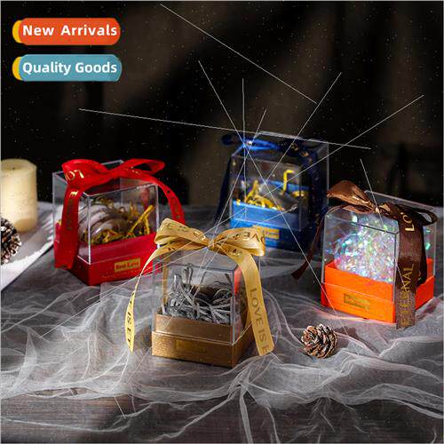 acrylic transparent box companion gift box return gift squar