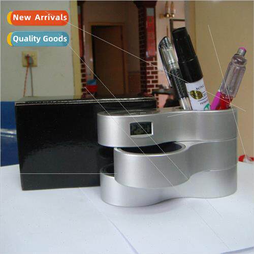 Student Office Pencil Time Clock Pencil Clock LCD Clock Crea