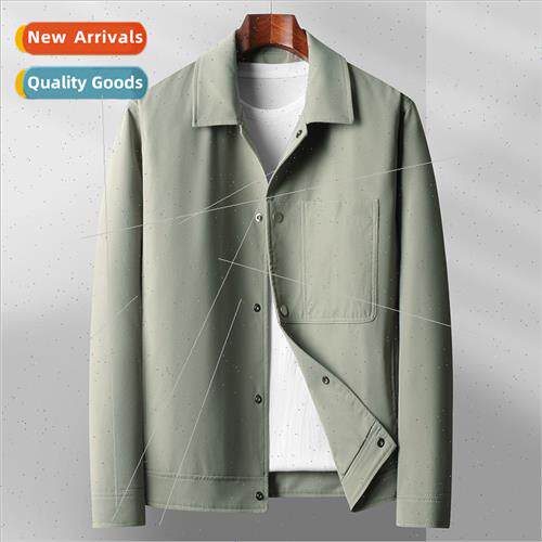 New men lapel jacket 2023 Spring Autumn nd Korea  top youth