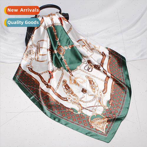 22 spring new silk scarf women simulation silk large square
