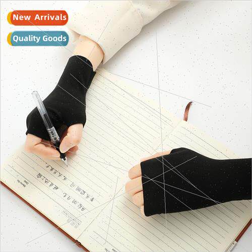 German fleece half palm exposed finger warm gloves fall wint