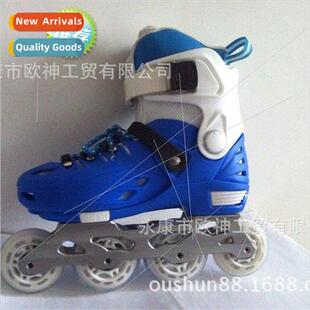 Adjustable Roller Flat Shoes Flower Childrens