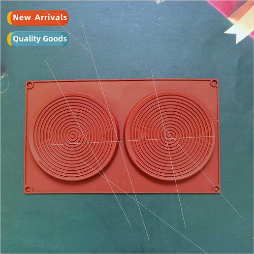 Silicone 2连蚊香 chocolate cake jelly pudding soap cake mold
