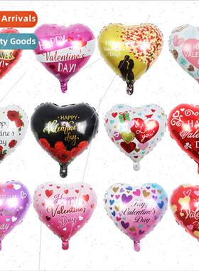 New 18 inch happy aluminum film balloon LOVE love aluminum f
