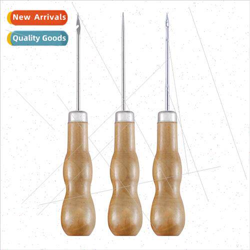 Double Gourd Awl Handmade Wooden Handle Wooden Handle Awl  H