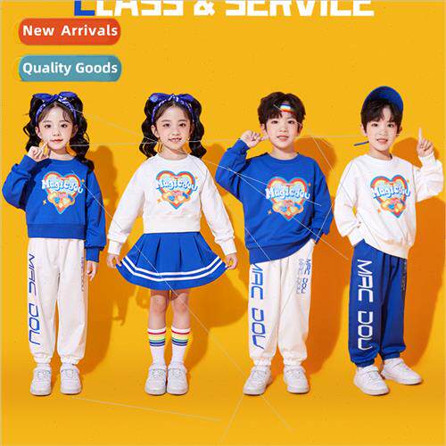 Autumn and winter New Years Day childrens cheerleading perma