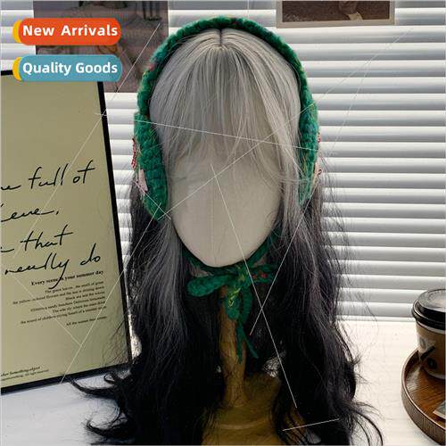 Mori small star bow hairball lace wool ear muffs female fall