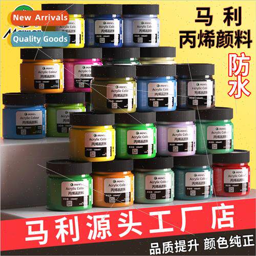 100ml acrylic paint A-T100 cans 12 colors set diy stone 50ml