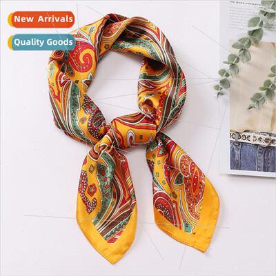 mulation silk scarf women fashion temperament neckerchief ca