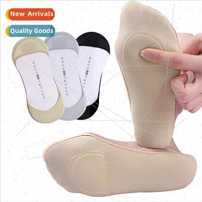 Summer thin shallow mouth ice silk boat socks breathable hig