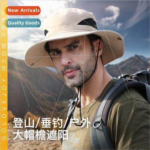 sunscreen fisherman hat men summer outdoor mountaineering ha