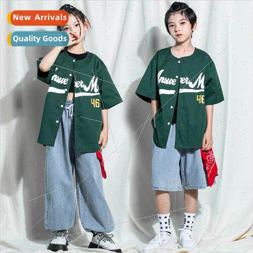 Childrens set dance tide clothing boys baseball unim hiphop