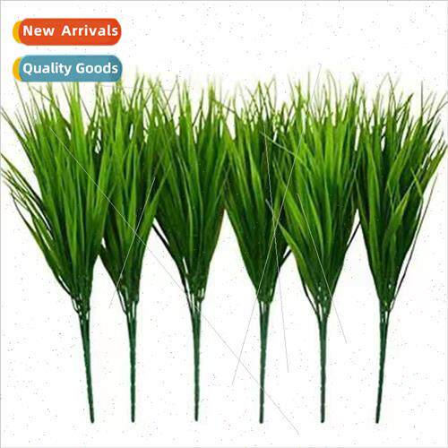 Plastic flowers 7 ks variety spring grass restaurant flower