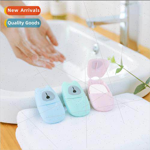 Portable Mini HSoap Paper Travel Outdoor Disposable Soap Pap