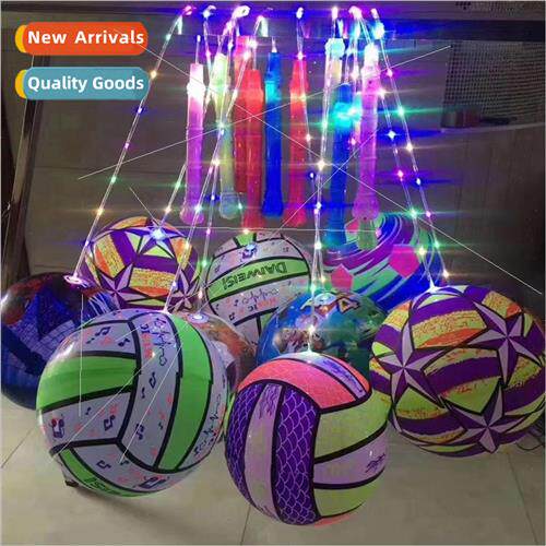 Pat ball luminous soccer park fness inflatable bouncy ball c