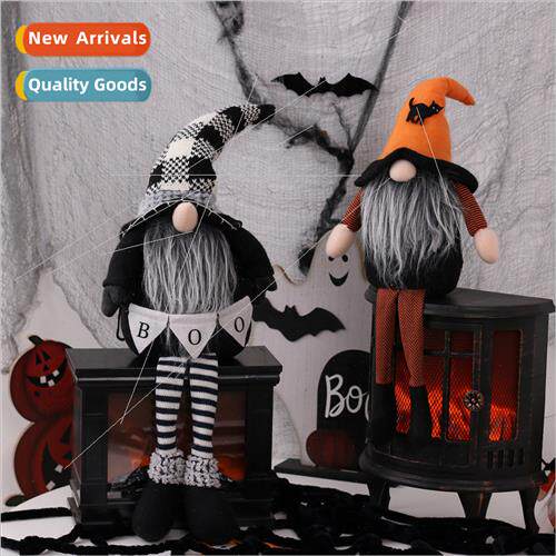 New  Halloween decorations 65cm bat faceless old man doll Gh