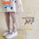pantyhose solid anti childrens baby mesh bow Summer color
