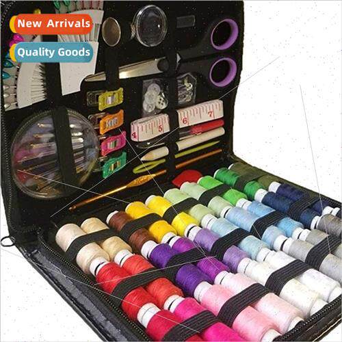 Colorful 100pcs Sewing Tools Oversized Needle Thread Box Hom
