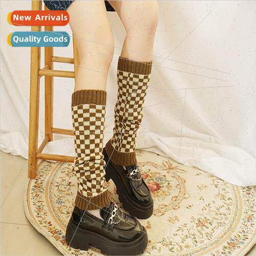 Autumn winter warm knted socks sets new straight wider small