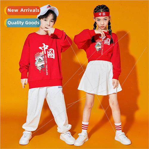 Childrens cheerleading permance clothes elementary school st
