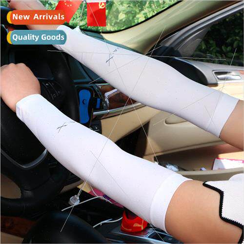 Running Man Ice lk Sleeve Gloves Summer Men Women Sunscreen