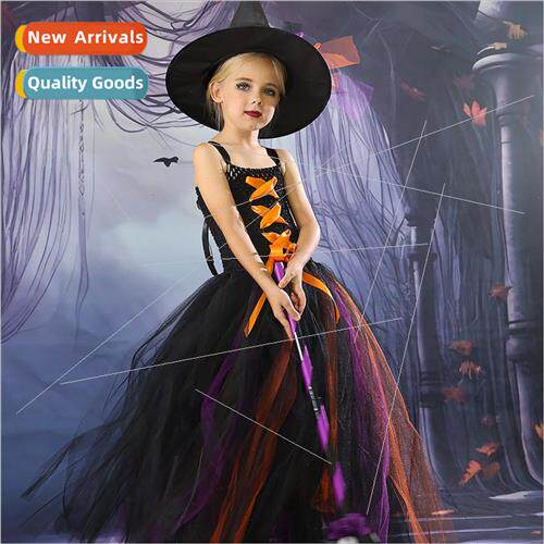 New Halloween Children Wch Role Play Costume cosplay Girls W
