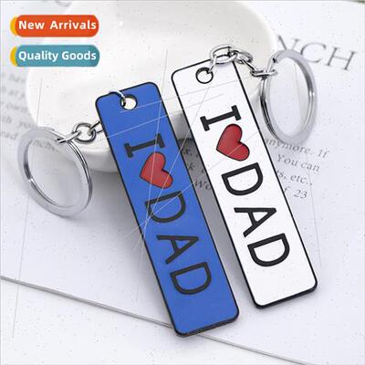 Europe Uned States double-sided engraved drip oil I love Dad