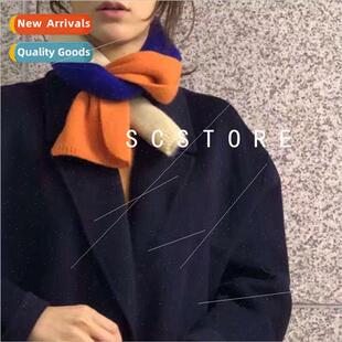 winter knted INS new col Dongdaemun autumn Korea 2023 scarf