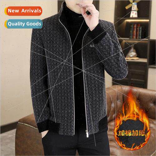 Chidori jacket men 2022 fall winter new collar mink velvet s